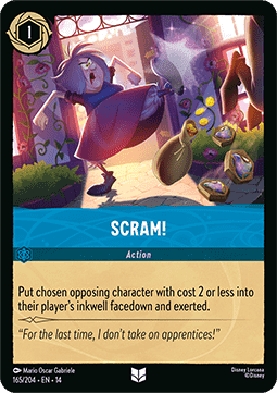 Scram!