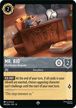 Mr. Big - Distribution Magnate