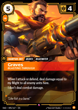 Graves, Blasting Through