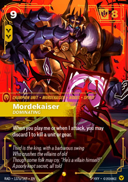 Mordekaiser, Dominating (V.2 - Showcase)