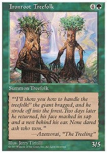 Ironroot Treefolk - Fifth Edition (Common)