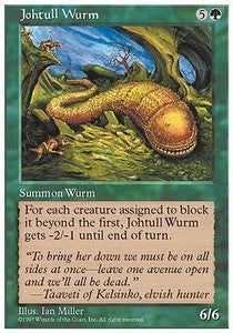 Johtull Wurm - Fifth Edition (Uncommon)