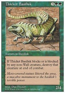 Thicket Basilisk - Fifth Edition (Uncommon)