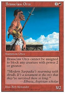 Brassclaw Orcs - Fifth Edition (Common)