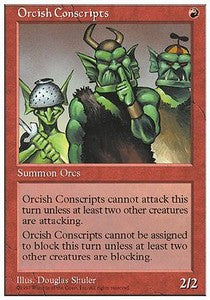 Orcish Conscripts - Fifth Edition (Common)