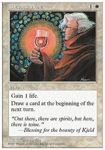 Blessed Wine - Fifth Edition (Common)