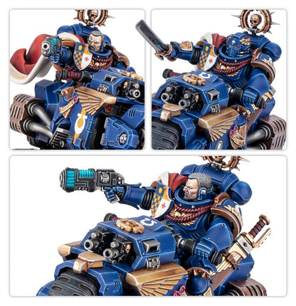 Warhammer 40.000 – Space Marines: Captain auf Bike (48-113)