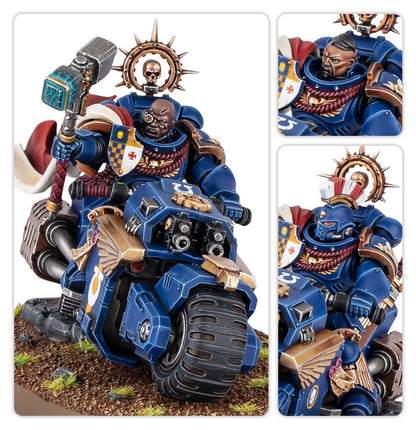 Warhammer 40.000 – Space Marines: Captain auf Bike (48-113)