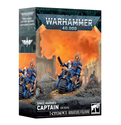 Warhammer 40.000 – Space Marines: Captain auf Bike (48-113)