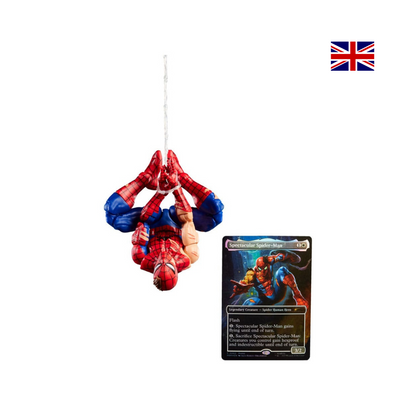 Actionfigur - Battle-Damaged Spider-Man (plus exklusive Foil-Karte)