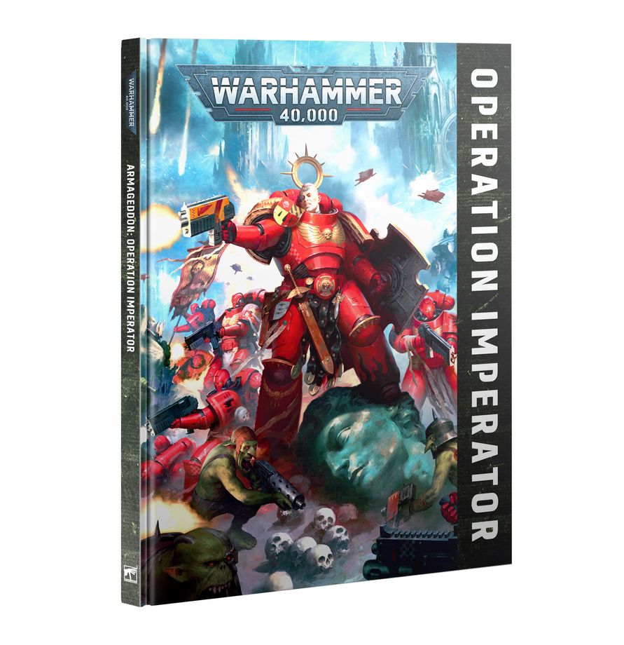Warhammer 40.000 Operation Imperator Kampagnenbuch aus dem Warhammer 40.000 Armageddon Starterset