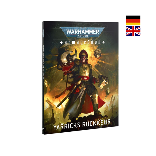 Warhammer 40.000 Armageddon Yarricks Rückkehr Hardcover Buch Deutsch Englisch Story Astra Militarum Yarrick Roman