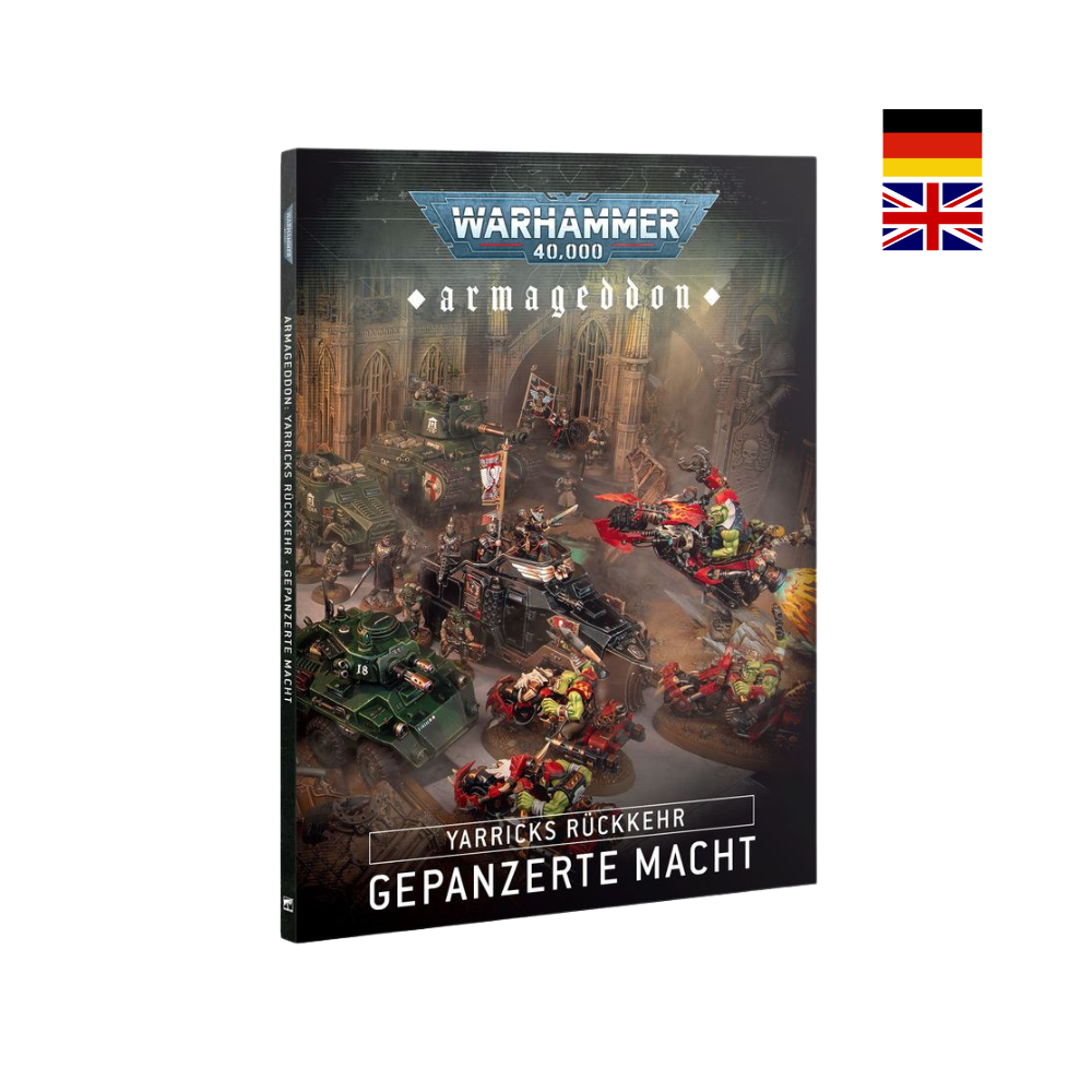 Warhammer 40.000 Armageddon Yarricks Rückkehr Gepanzerte Macht Buch Deutsch Englisch Fahrzeuge Astra Militarum Panzer Einheiten