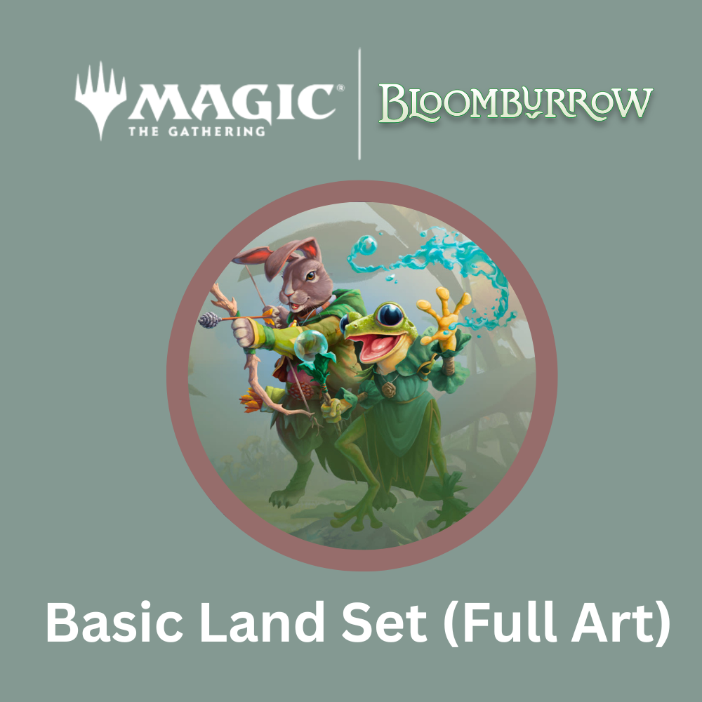 Magic Set - Bloomburrow: Basic Land Set (Full Art)