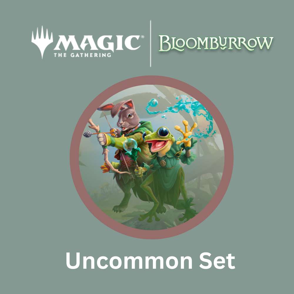 Magic Set - Bloomburrow: Uncommon Set (100 Karten)