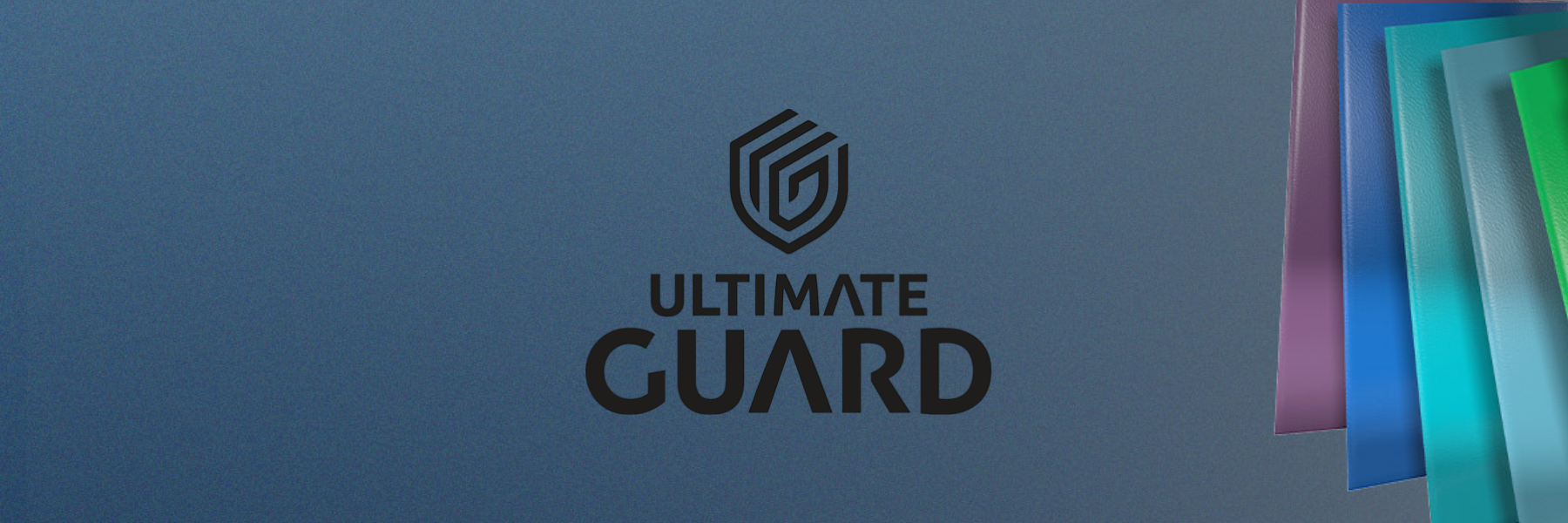 Ultimate Guard Banner mit Kartenhüllen und Zubehör – perfekter Schutz für deine Sammelkarten.