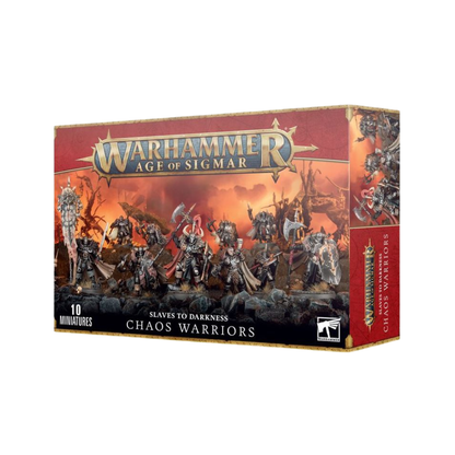 Warhammer Age of Sigmar Chaos Warriors Set mit 10 Miniaturen Slaves to Darkness Fraktion