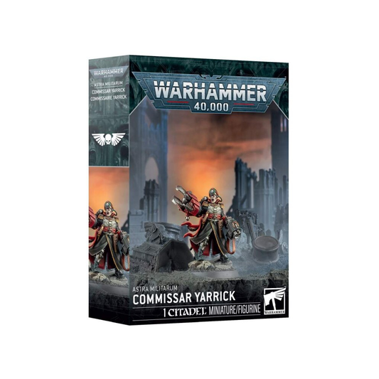 Warhammer 40k Astra Militarum Commissar Yarrick Miniatur Box – Citadel Figur für Tabletop Armee Warhammer 40.000 kaufen Deutschland