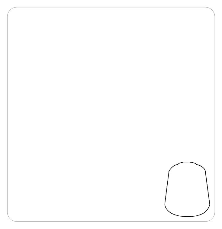 Citadel Base Farbe Corax White Warhammer Acrylfarbe weiß für Miniaturen saubere Grundschichten und helle Highlights beim Bemalen