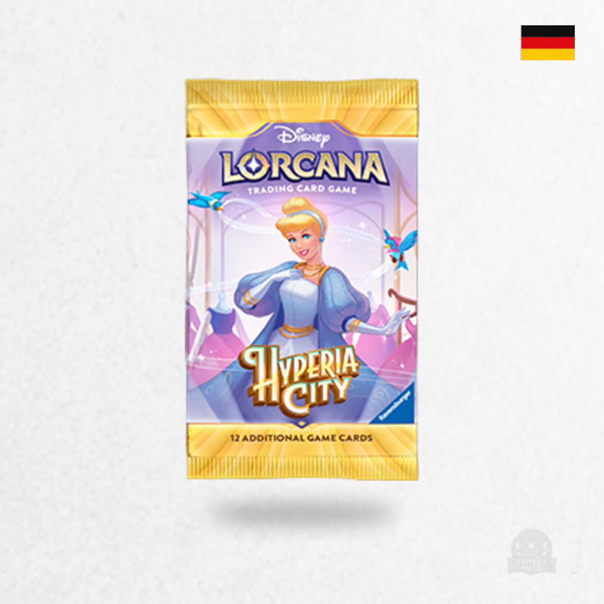 Disney Lorcana TCG – Hyperia City Booster (12 Karten)