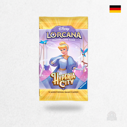 Disney Lorcana TCG – Hyperia City Booster (12 Karten)