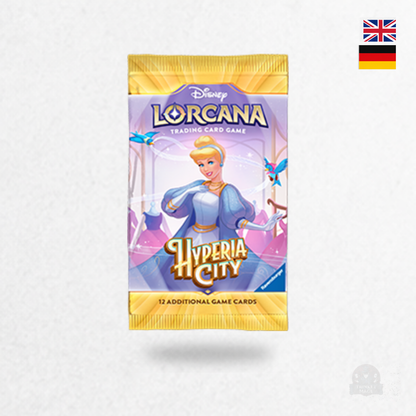 Disney Lorcana TCG – Hyperia City Booster (12 Karten)