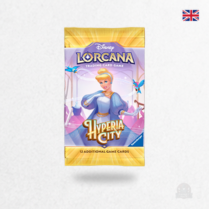 Disney Lorcana TCG – Hyperia City Booster (12 Karten)