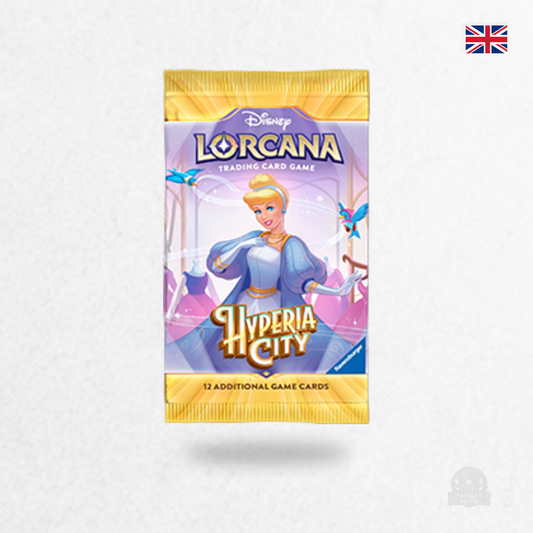 Disney Lorcana TCG – Hyperia City Booster (12 Karten)