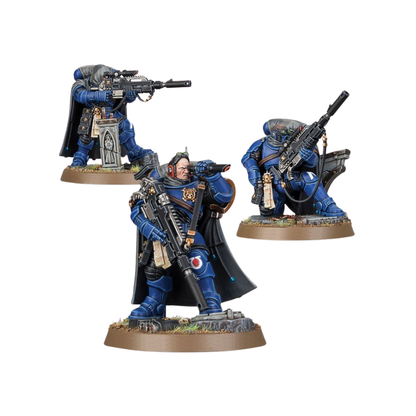 Warhammer 40k Primaris Eliminators Space Marines Scharfschützen-Einheit mit Tarnmänteln und Scharfschützengewehren Miniaturen Set