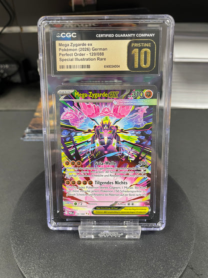 Mega-Zygarde ex POR 120 – CGC 10 Pristine – Pokémon Deutsch – Graded
