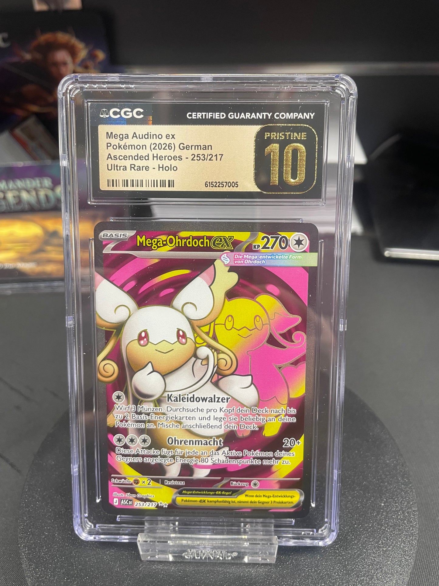 Mega Audino ex ASC-253 – CGC 10 Pristine – Pokémon Deutsch – Graded