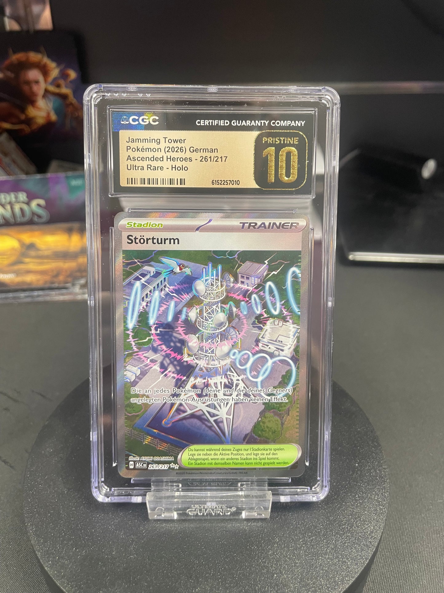 Jamming Tower ASC-261 – CGC 10 Pristine – Pokémon Erhabene Helden DE