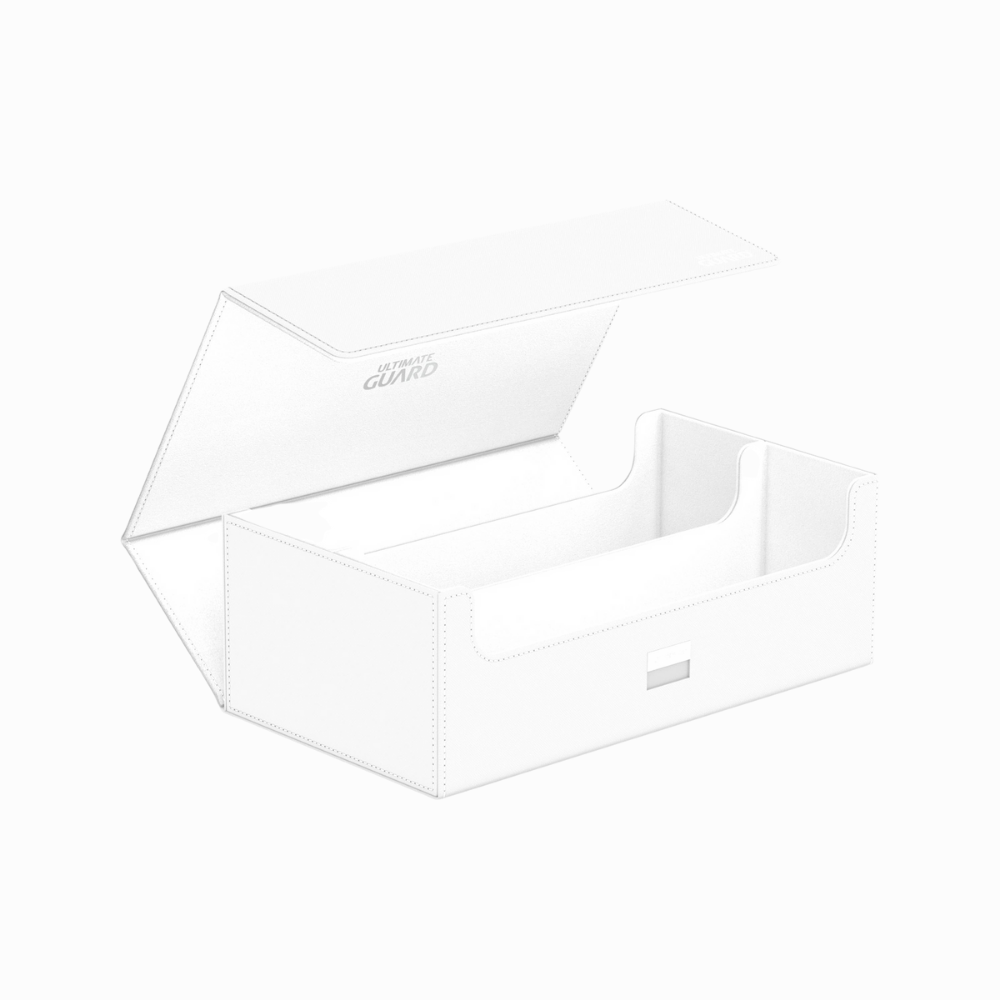 Ultimate Guard Arkhive Monocolor Flip Case 800+ in Weiß – Sammelkarten Aufbewahrungsbox für über 800 gesleevte Karten