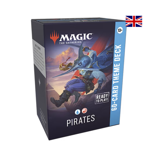 Magic The Gathering Lorwyns Finsternis Themen Deck Pirates – spielfertiges 60-Karten-Deck für Standard, aggressives Piraten-Deck, Ready-to-Play.