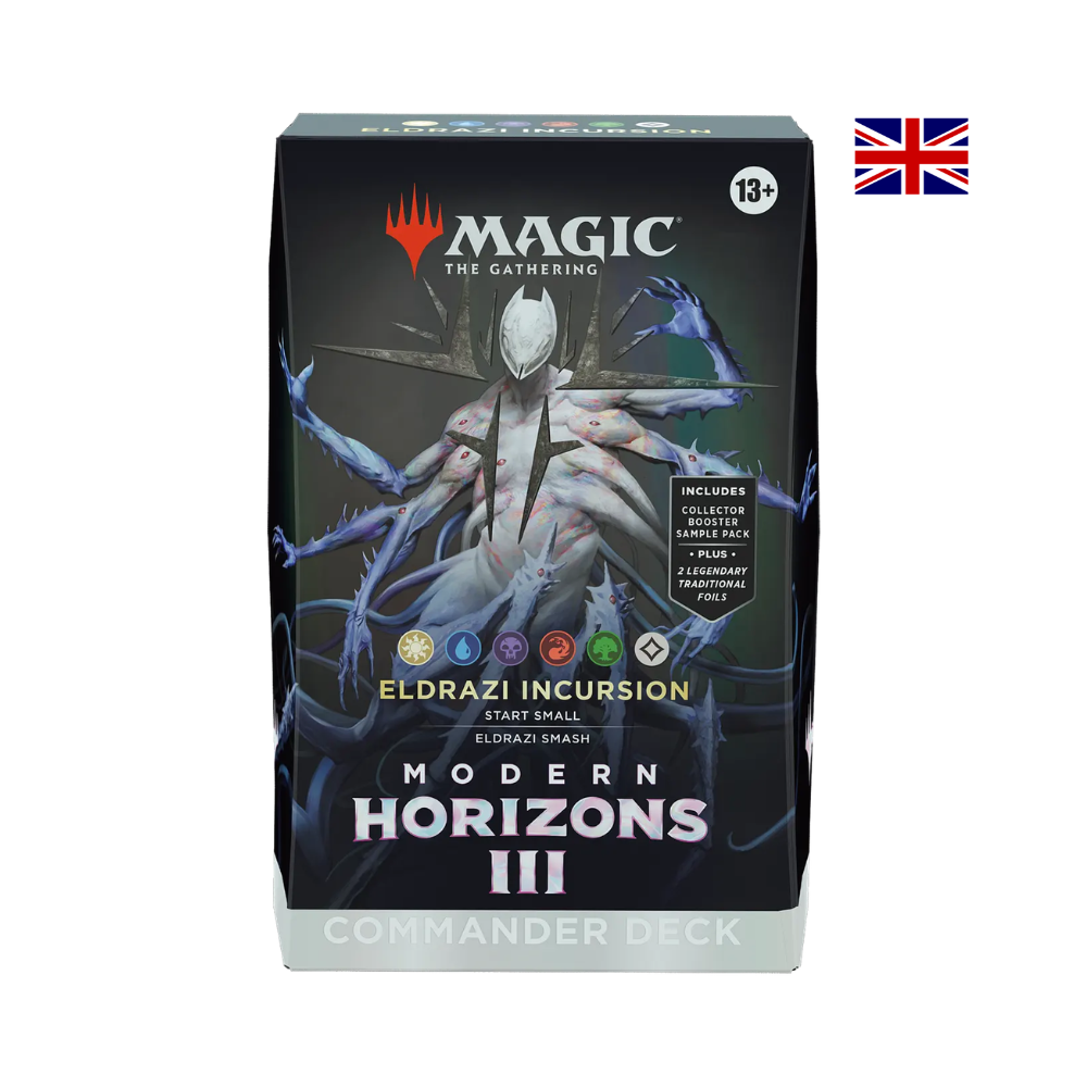 Magic The Gathering Modern Horizons 3 Commander Deck Eldrazi Incursion Englisch, MTG Commander Deck Eldrazi Strategie mit Sammelkarten und Zubehör kaufen Deutschland