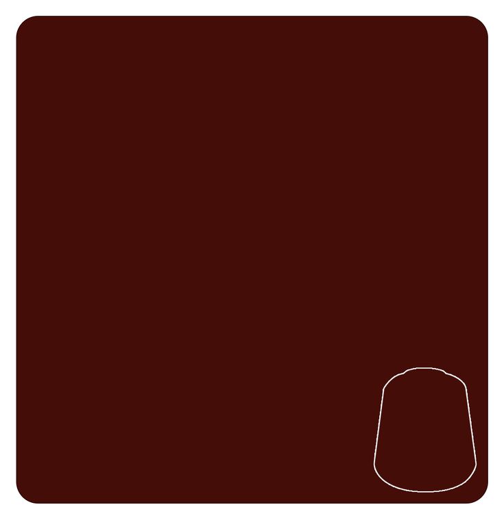 Citadel Base Farbe Mournfang Brown Warhammer Acrylfarbe braun für Miniaturen ideal für Leder Holz und kräftige Grundschichten beim Bemalen