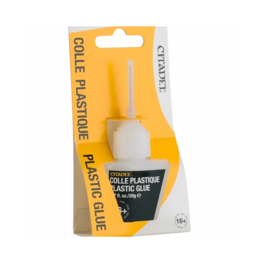 Citadel Plastic Glue Plastikkleber Warhammer Modellbaukleber für Miniaturen präziser Kleber für Kunststoffteile beim Zusammenbau