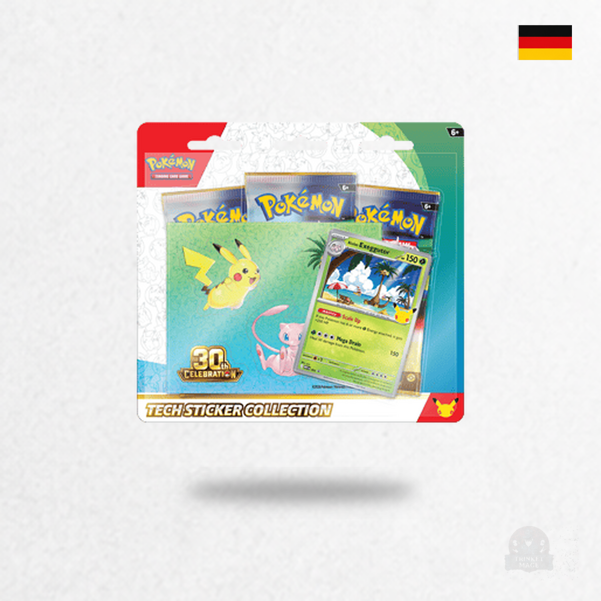 Pokémon – 30 Jahre Alola-Kokowei Tech-Sticker-Kollektion – DE