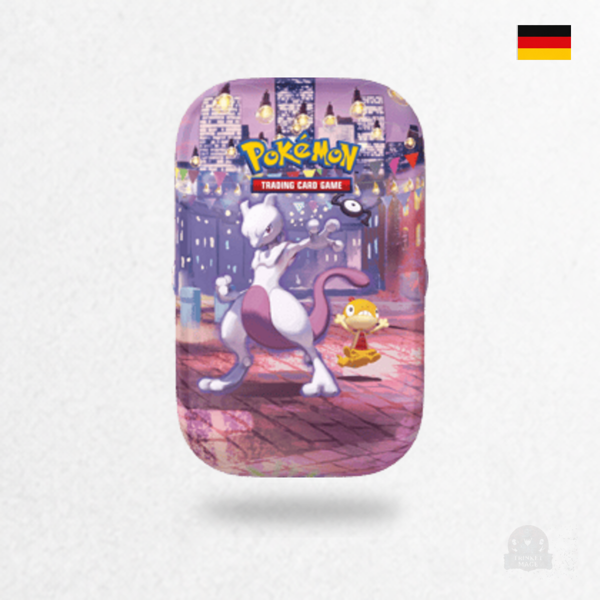 Pokémon – 30 Jahre Mini Tin – Mewtu & Zurrokex – DE