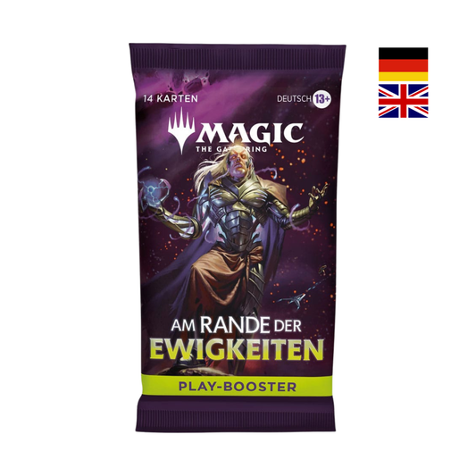 Magic The Gathering Play-Booster „Am Rande der Ewigkeiten“ – deutsches Boosterpack mit 14 Karten.