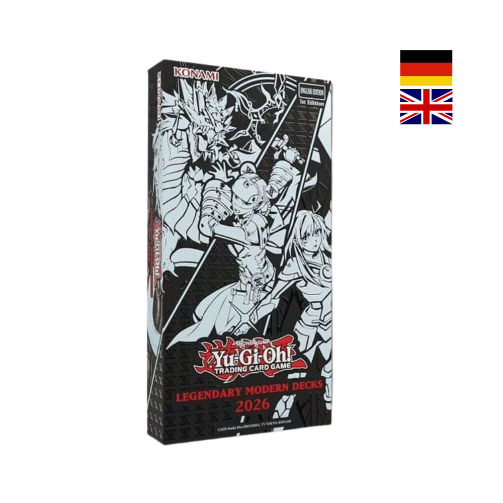 Yu-Gi-Oh Legendary Modern Decks 2026 Box 1st Edition deutsch englisch Konami Trading Card Game Deck Set kaufen Deutschland
