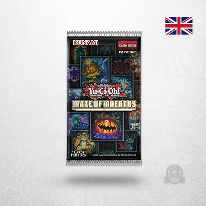 Yu-Gi-Oh! Maze of Muertos – einzelnes englisches Boosterpack mit Motiv 3