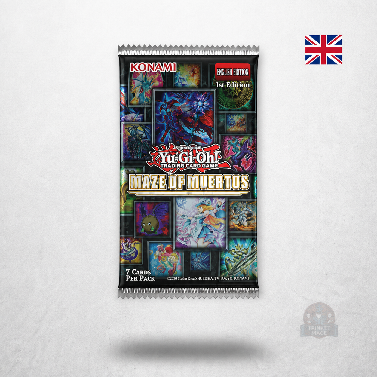 Yu-Gi-Oh! Maze of Muertos – einzelnes englisches Boosterpack mit Motiv 1