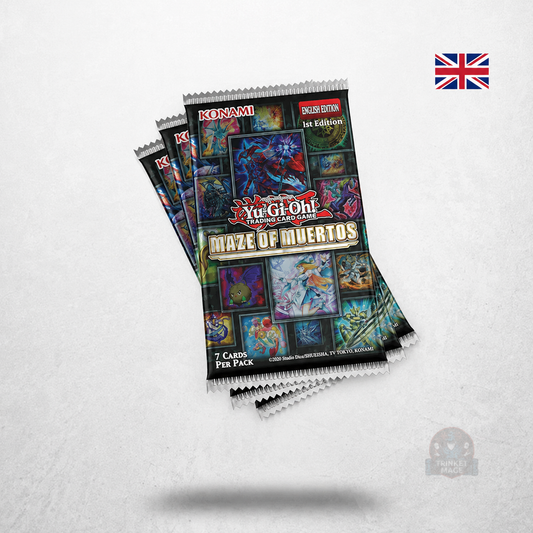 Yu-Gi-Oh! Maze of Muertos – drei englische Boosterpacks mit Motiv 1