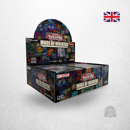 Yu-Gi-Oh! Maze of Muertos – englisches Booster-Display mit 24 Packs, Ansicht 1