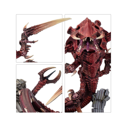 Detailansicht des Roten Schreckens und der Tyraniden aus Kill Team Schrecken auf Devlan