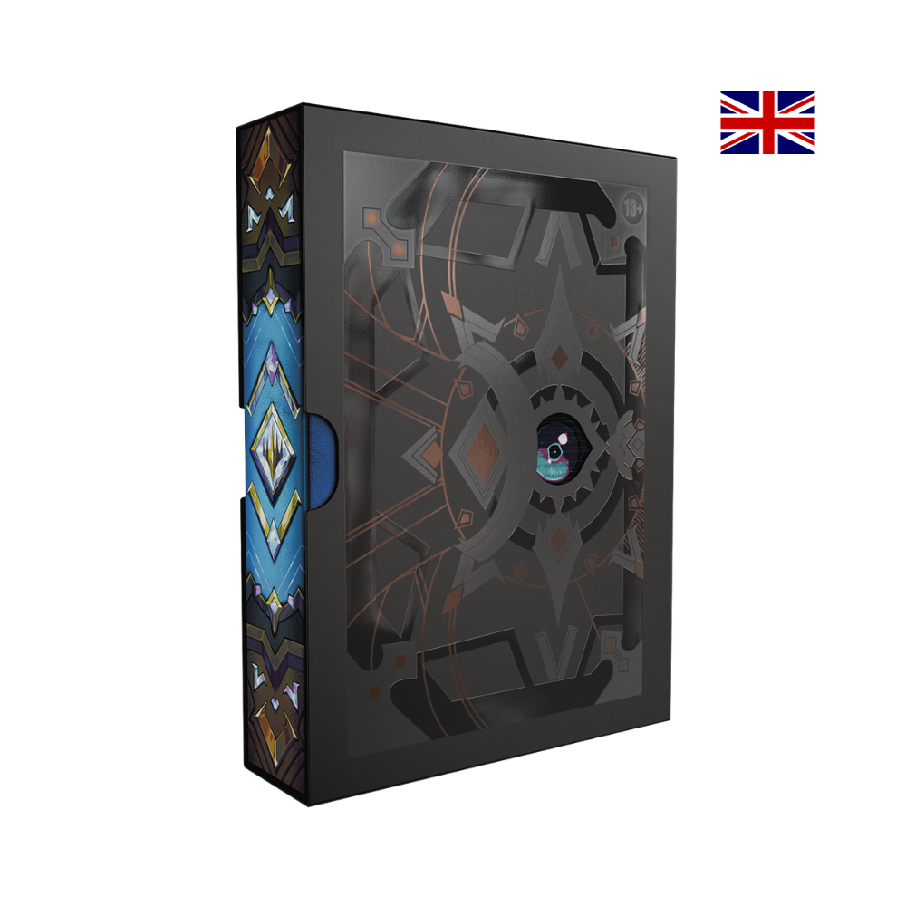Magic The Gathering Secrets of Strixhaven Codex Bundle englisch, Premium Sammelkarten Box mit Codex Design und Strixhaven Artwork für MTG Sammler und Spieler