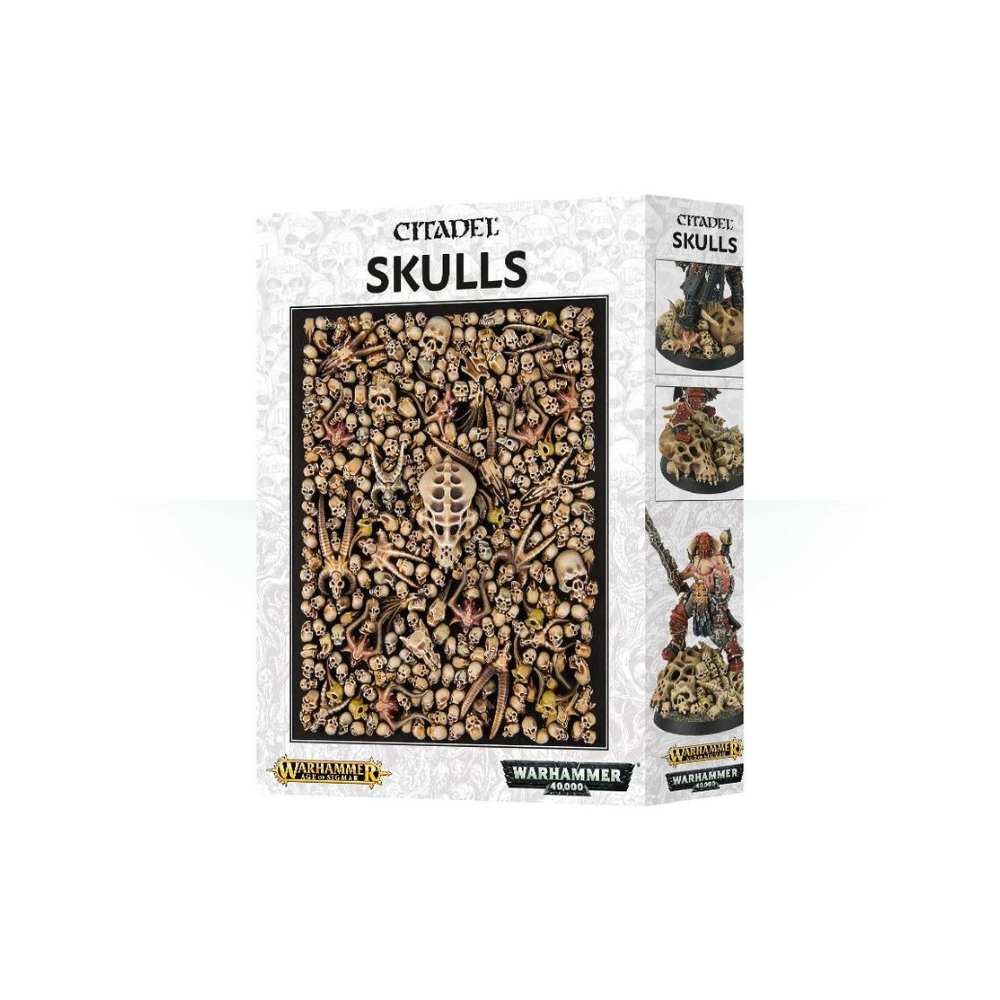Citadel Skulls Set Warhammer Age of Sigmar und 40k Bastelzubehör mit Schädeln und Knochenbits in Verpackung