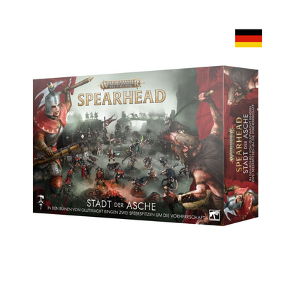Warhammer Age of Sigmar Spearhead Stadt der Asche Box deutsch Tabletop Set Miniaturen Spielset