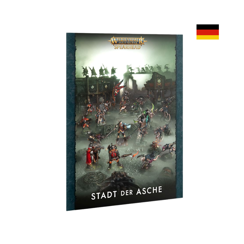 Warhammer Age of Sigmar Stadt der Asche deutsch Spearhead Szenarioheft Kampagnenheft Spielbuch